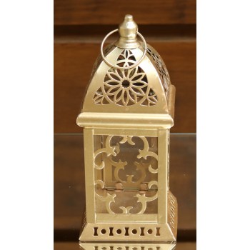 Cod 1030 - Luminária Dourado P - 22 Cm Alt